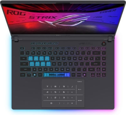 Asus Rog Strix 16" QHD+ (i9-14900HX/16GB/1.0TB SSD/No OS) Gri eclipsă (Tastatură US)