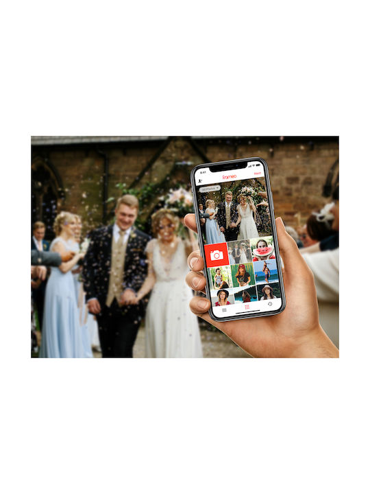 Denver PFF-1037 Digital Photo Frame with Touch Screen 10.1" Resolution 1280x800 with WiFi Black 119101040290