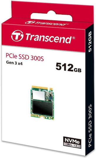 Transcend SSD 512GB M.2 Type With PCI Express 3.0 Connection TS512GMTE300S