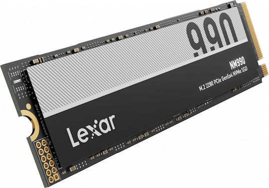 Lexar NM990 SSD 1TB M.2 Type with PCI Express 5.0 Connection LNM990X001T-RNNNG