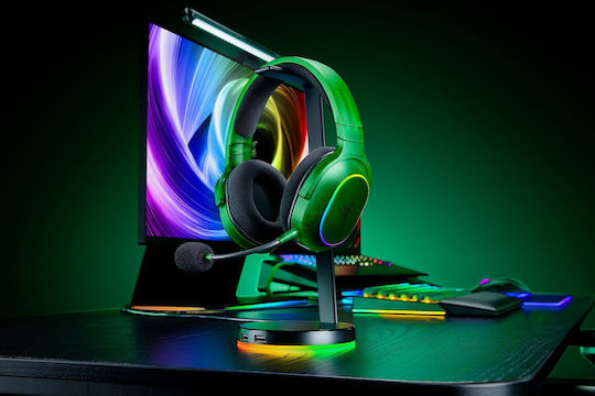 Razer BARRACUDA X Chroma Wireless Over Ear Gaming Headset with Connection Bluetooth / USB Phantom Green