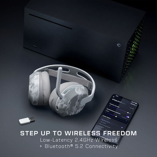 Turtle Beach Stealth 500 Xbox Wireless Over Ear Gaming Headset with Bluetooth Connectivity Gray for PC / XBOX