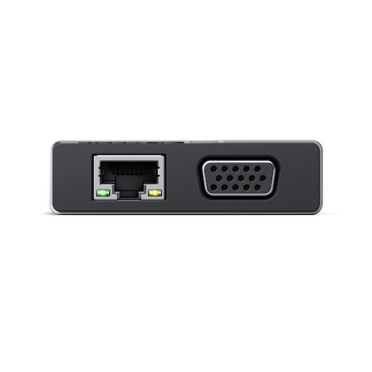 Alogic USB-C Docking Station με HDMI Ethernet και σύνδεση 3 Οθονών Ασημί (DUCDDV3)