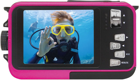 EasyPix W3027 Kompaktkamera 5MP Optischer Zoom 4x Lila
