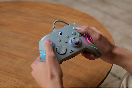 Turtle Beach Afterglow Wave Wired Gamepad with Hall Effect Sticks for PC Xbox Series Gray