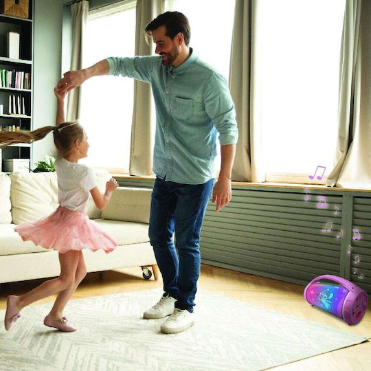 Lexibook Ηχείο Karaoke με Ενσύρματo Μικρόφωνο και Εφέ Φωτισμού BTP585D1Z Ροζ