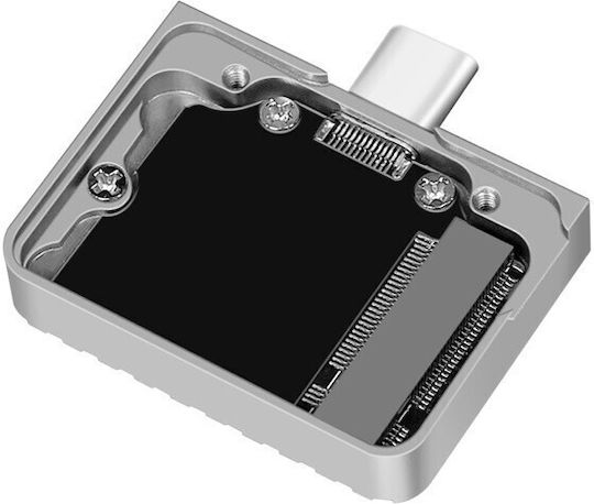 LogiLink Hard Drive Case SATA III NVME with connection Type-C in Schwarz color