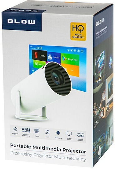 Blow Mini Projector LCD Λάμπας LED με Ενσωματωμένα Ηχεία