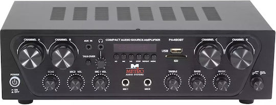 Metro PA Power Amplifier Bluetooth Connectivity
