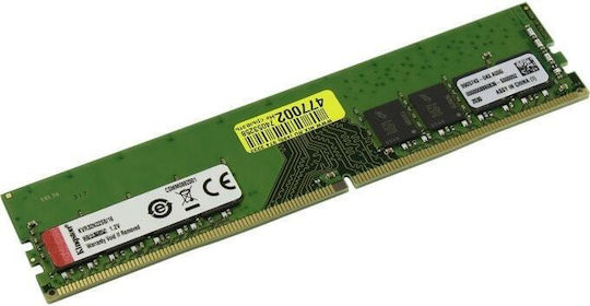 Kingston ValueRAM DDR4 με Module 1x16GB και Ταχύτητα 3200 για Desktop