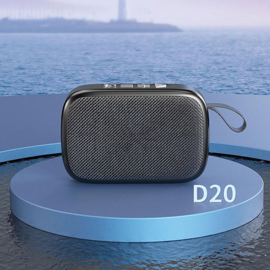 WK BT D20 Bluetooth Speaker 35W with Battery Life up to 3 hours Black