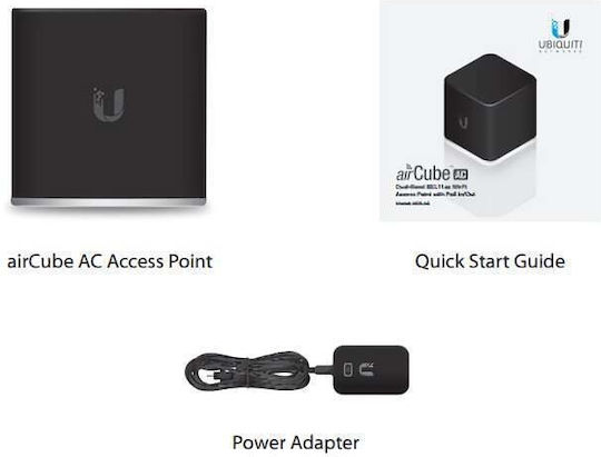 Ubiquiti airCube AC Access Point Wi‑Fi 5 Dual Band (2.4 & 5GHz)
