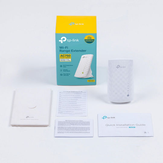 TP-LINK RE200 v1 WiFi удължител Двулентов (2.4 и 5GHz) 750Mbps