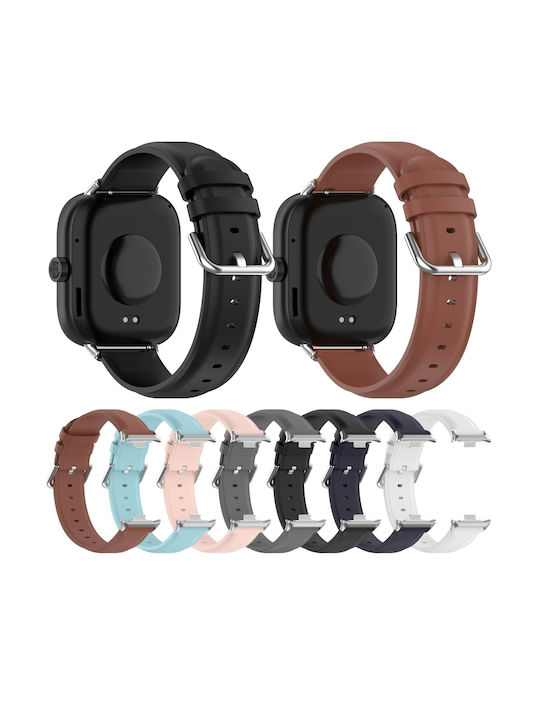Λουράκι Δερμάτινο Γαλάζιο (Smart Band 9 Pro)