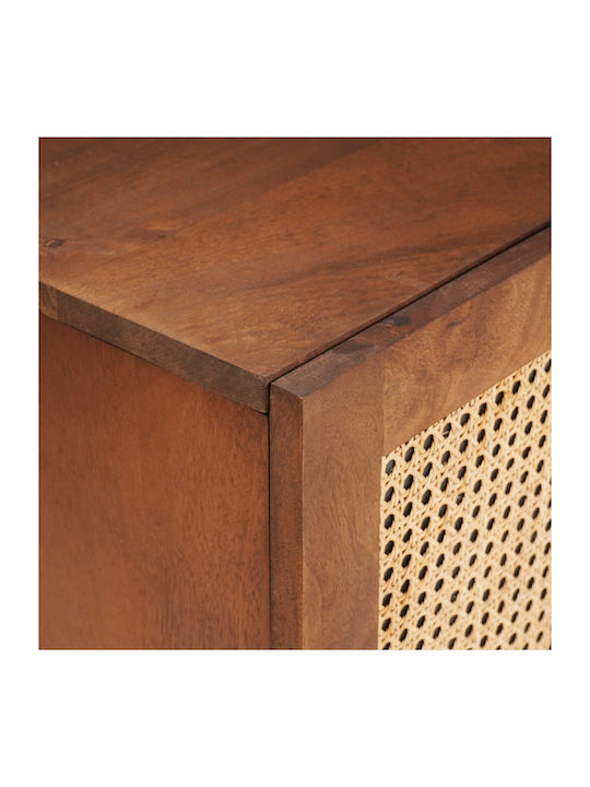 Bufet din Lemn Masiv cu Sertare Maro 105x33.5x46cm