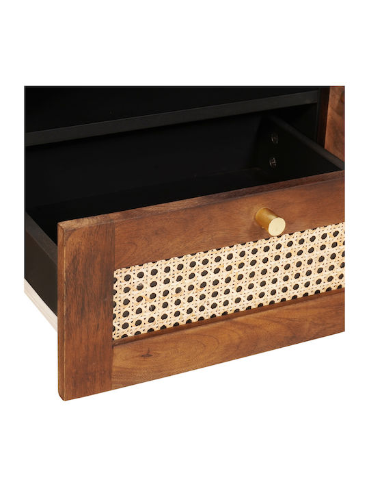 Bufet din Lemn Masiv cu Sertare Maro 105x33.5x46cm