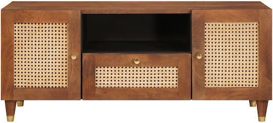 Bufet din Lemn Masiv cu Sertare Maro 105x33.5x46cm