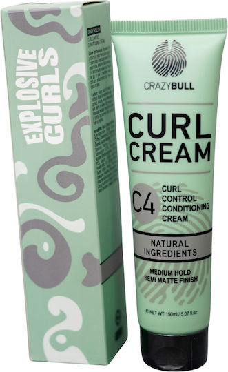 Crazy Bull Κρέμα Μαλλιών mit mittlerem Halt 150ml