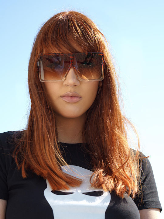 Ghetto Ghetto Sunglasses with Black Frame lm000-3 Leopard Black