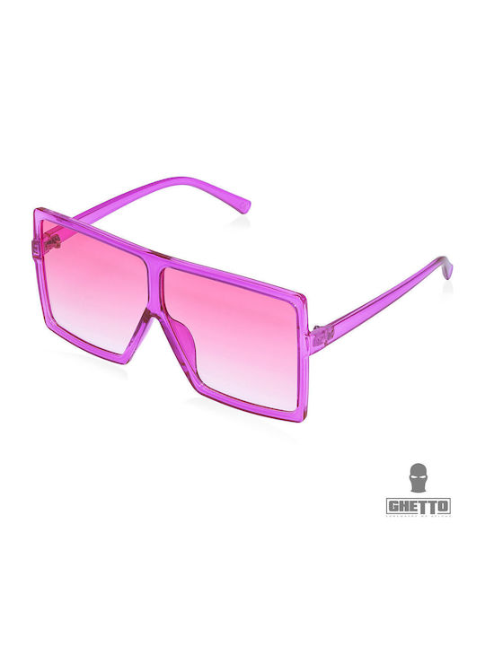 Ghetto Ghetto Sunglasses with Black Frame lm000-3 Leopard Black