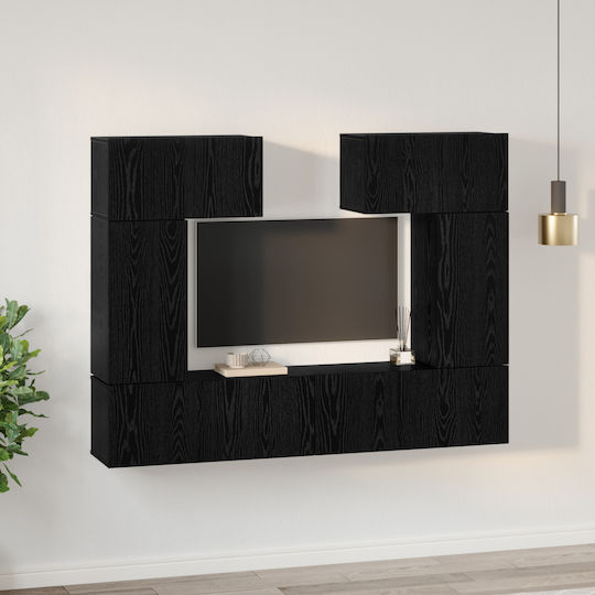 Животно помещение ТВ единица Black Oak Д80xШ30xВ30бр