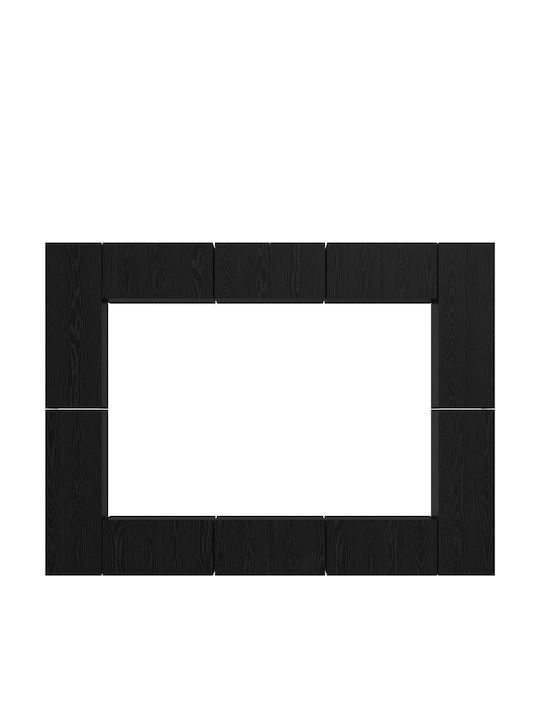 Wohnzimmer TV-Einheit Black Oak L30.5xB30xH90cm