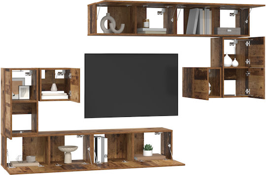 Животно помещение ТВ единица Old Wood Д30.5xШ30xВ30бр