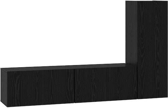 Животно помещение ТВ единица Black Oak Д150.5xШ30xВ90бр