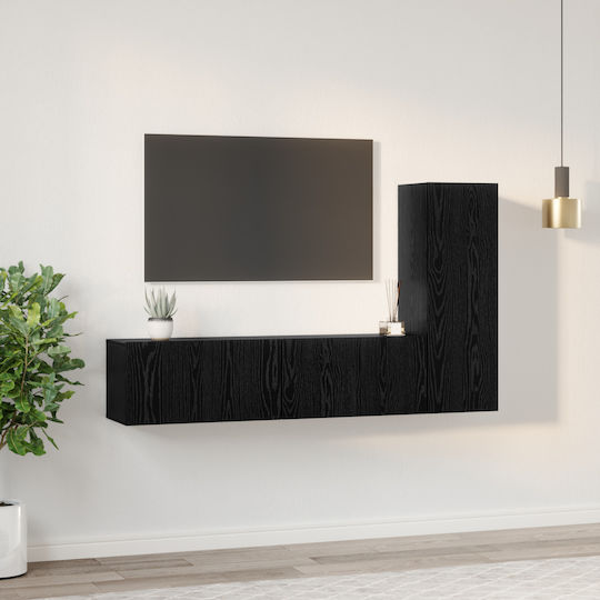 Животно помещение ТВ единица Black Oak Д150.5xШ30xВ90бр