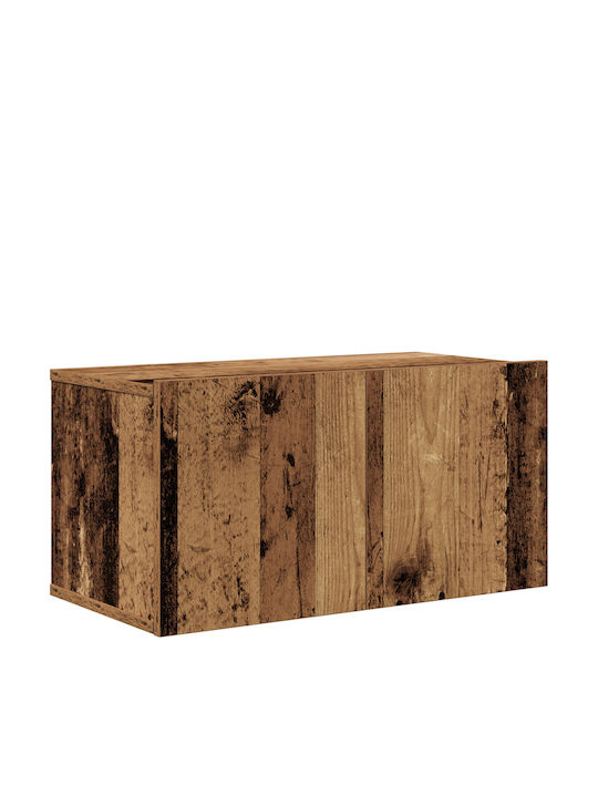Living Room TV Unit Old Wood L80xW30xH30cm