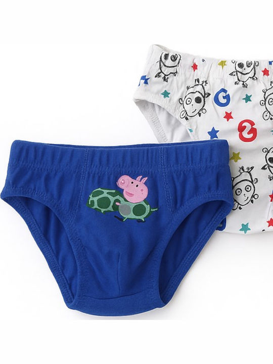Peppa Pig Set pentru copii cu chiloței Blue 3buc