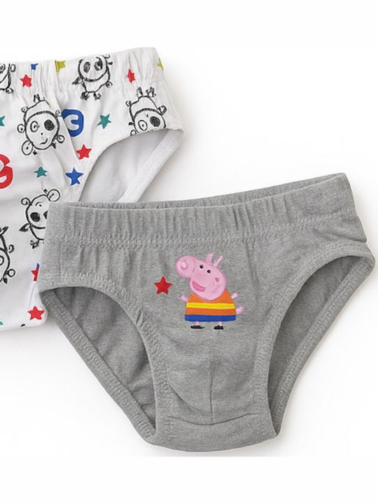 Peppa Pig Kids' Set with Briefs Blue 3pcs