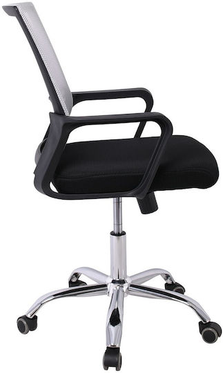 Woodwell Bf2110 Office Chair With Grey - Black Recline