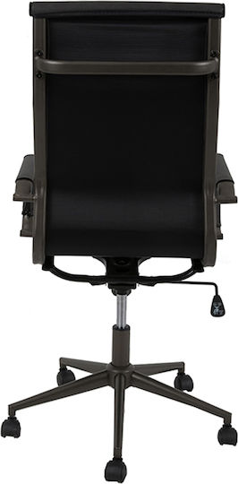 Liberta Stuhl Büro mit Armen Avant 25-0514 Charcoal / Black