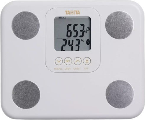 Tanita BC-730 Digital Bathroom Scale with Body Fat Counter White