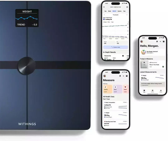 Withings Body Smart Bathroom Scale Black