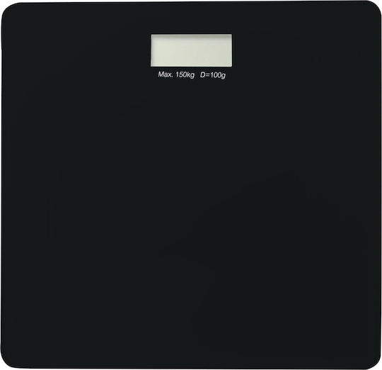 Homely Estia Bathroom Scale Black Digital Maximum Weight 150kg