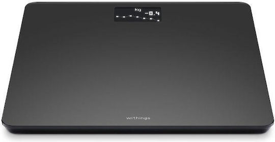 Withings WBS06 Smart Ζυγαριά 180kg Μαύρη