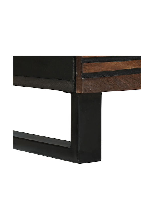 TV Stand Made of Solid Walnut Wood M80xD33.5xH46cm