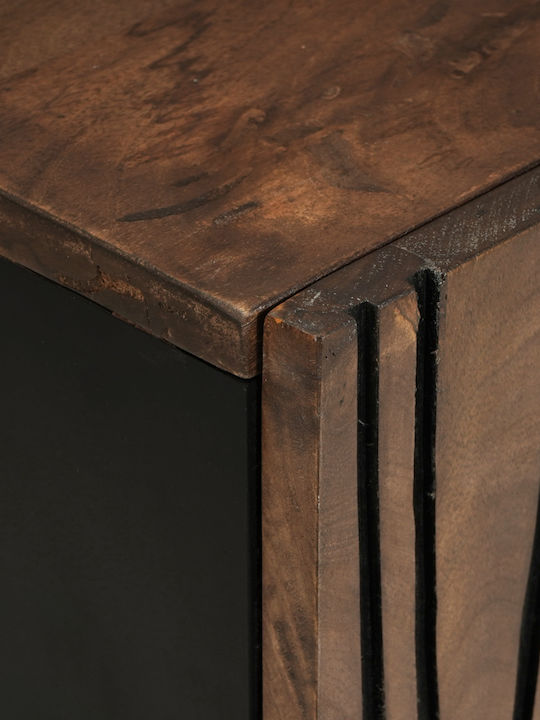 TV Stand Made of Solid Wood Brown M105xD33.5xH46cm