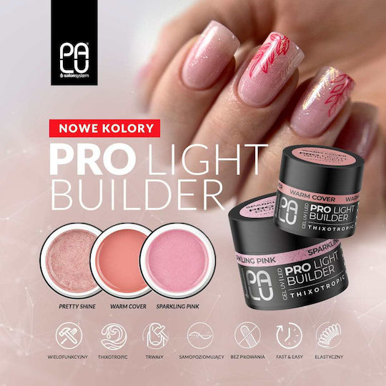 Palu Pro Light Builder Gel Ροζ Χρυσός 12g