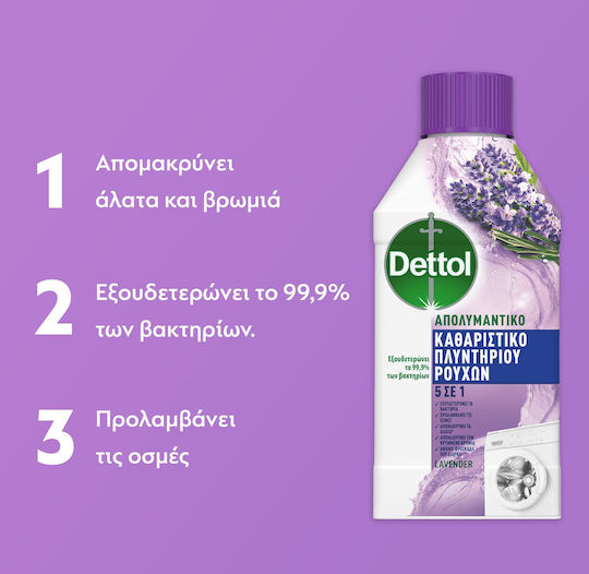Dettol Disinfectant Liquid Washing Machine Cleaner 250ml