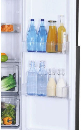 Candy Ψυγείο Ντουλάπα 532lt Total NoFrost Υ177xΠ90xΒ66εκ. Inox CHSVN174X