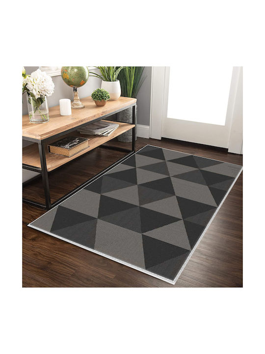 Wohnzimmer Teppich Korbweide Flach 4889-23533 Grau-Schwarz 200x300cm Wohnzimmer Teppich Korbweide Flach 4889-23533 Grau-Schwarz 200x300cm