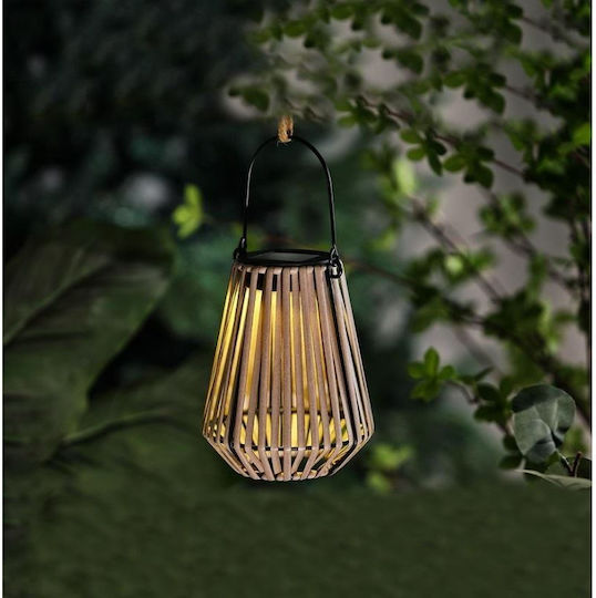 Strend Pro Garten Solarleuchte Hängend Rattan 12x12x24 cm