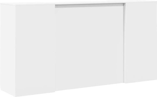 vidaXL Birou Receptie Profesional 200x50x103.5cm Cu Dulap