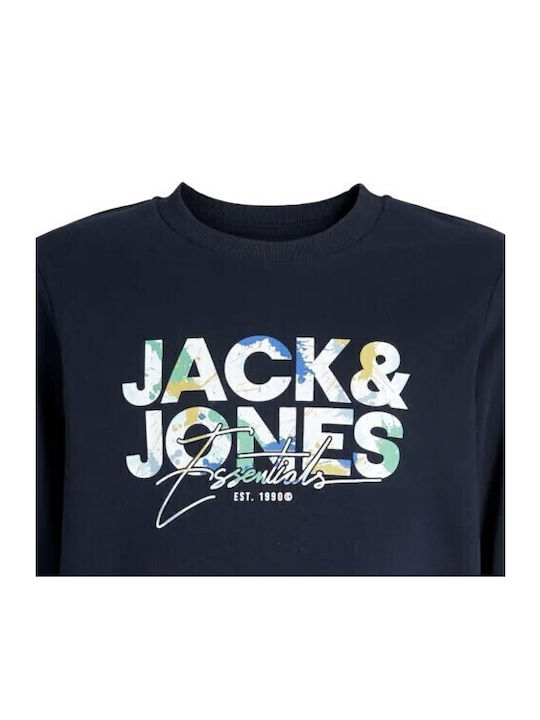 Kids Sweatshirt Blue Color Splash