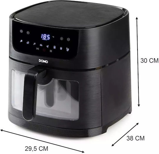 Domo Air Fryer 8lt Black DO543FR