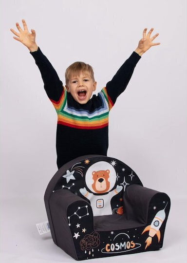 Kids Chair Black 42x52x32cm