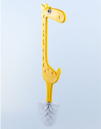 Dhink Plastic Coș de gunoi pentru baie Giraffe